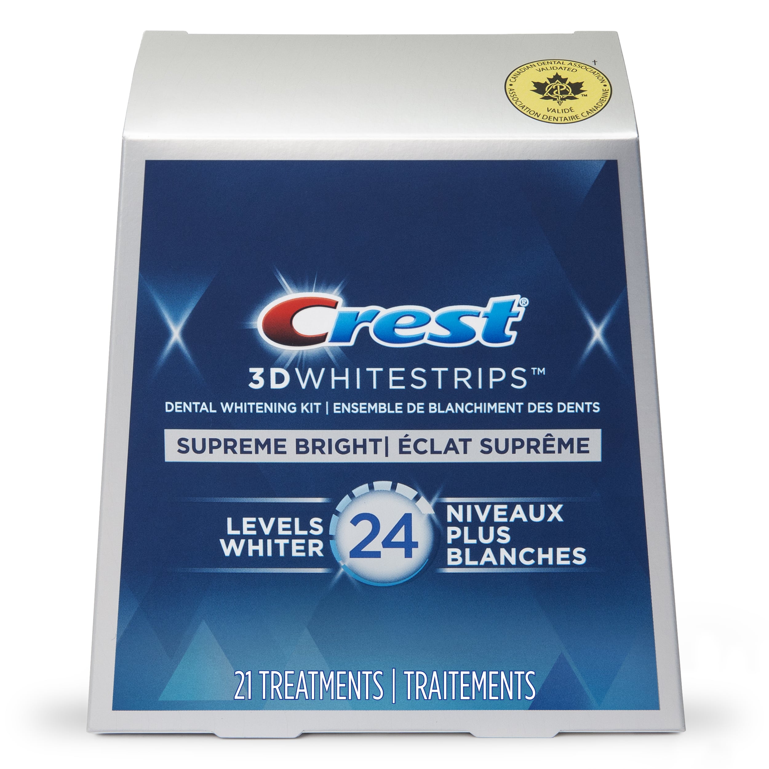 Crest 3D Whitestrips Supreme Bright (1 case - 6 units) 1 Crest 3D Whitestrips Supreme Bright (1 case - 6 units)